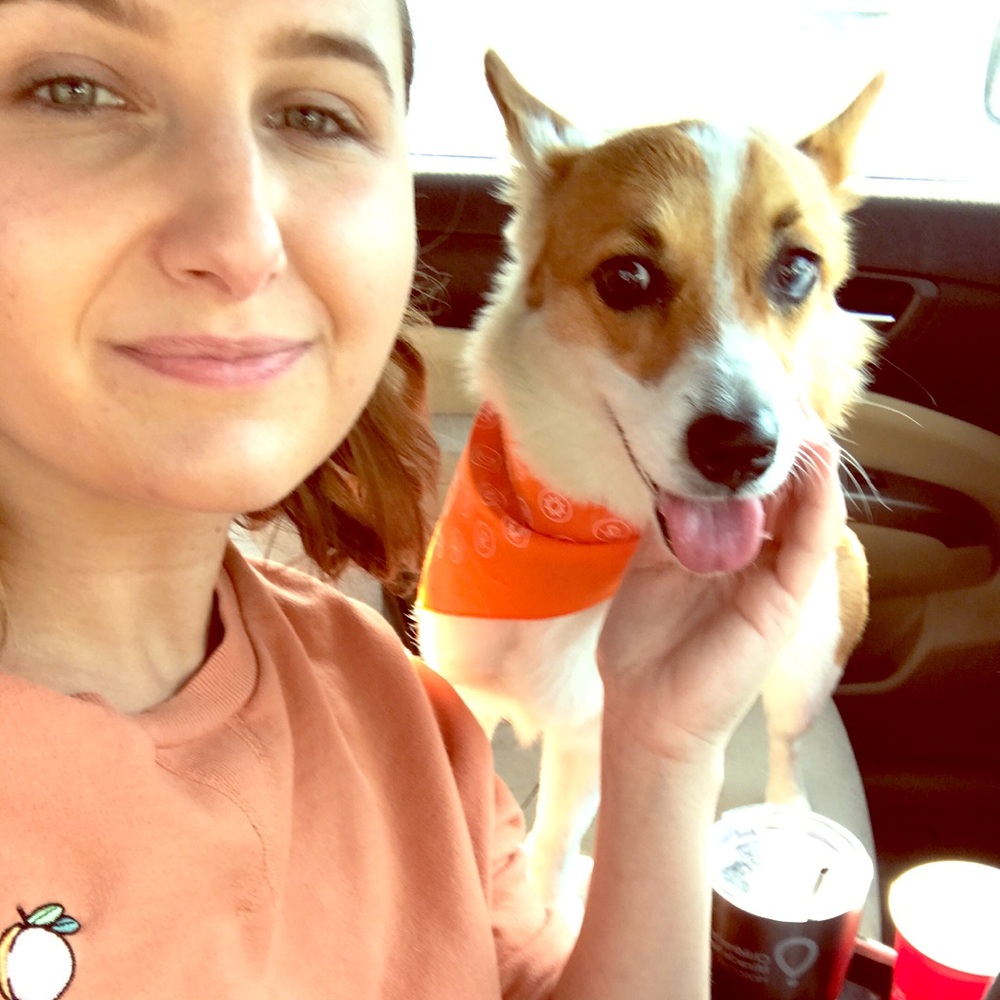 Hi! I’m Elizabeth and this is my baby 🐶 Quinn!